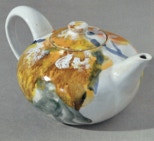 Dahlien - Teekanne 13,2 cm hoch / 16,5 cm Ø - 2011