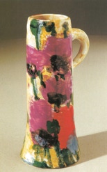 Mohn, lila Krug 22 cm hoch - 2009