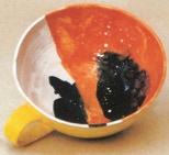 Mohn (orange) - Tasse 6,5 cm hoch / 12,3 cm Ø - 2008